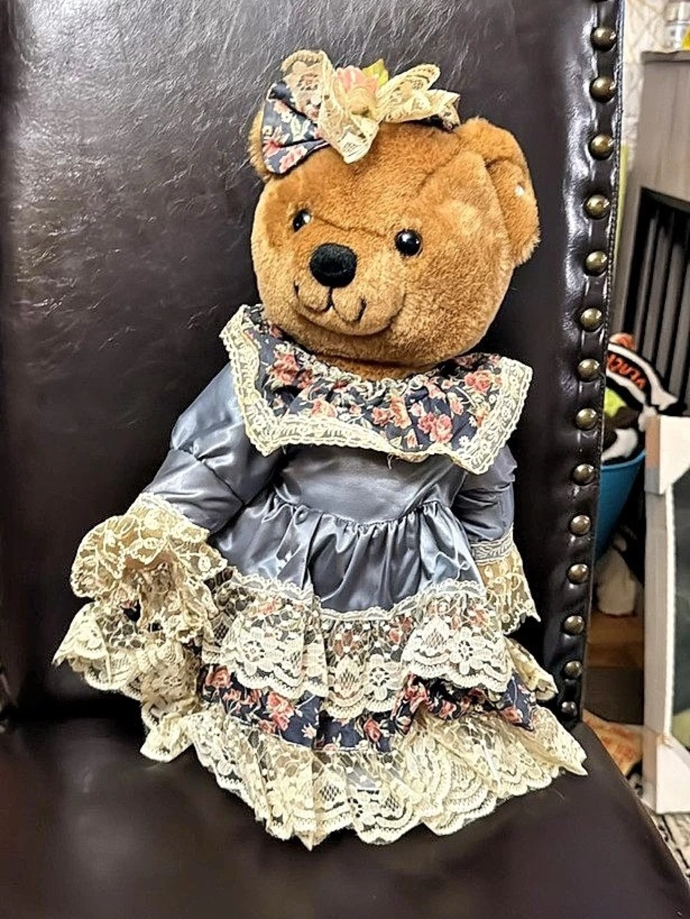 Danca Floral Dressed Bear